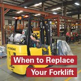 New Replacement Forklift Working 